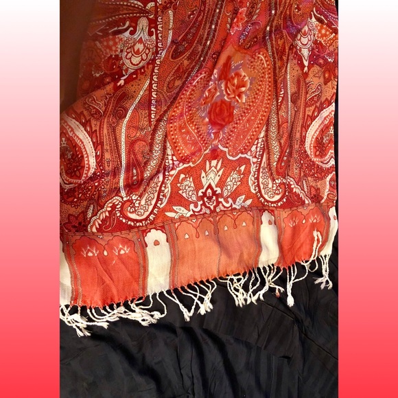 Evelyn & Arthur Scarf 🧣🧣SET (2) Paisley Pattern - Picture 6 of 8